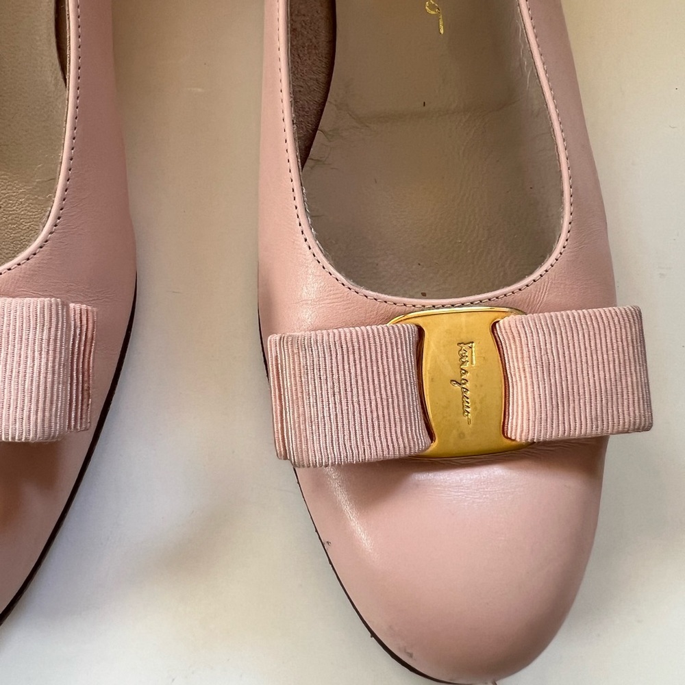 Salvatore Ferragamo pink ballet flat - Picture 3 of 12